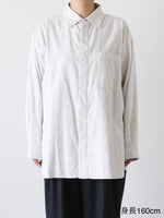 画像をギャラリービューアに読み込む, TOUJOURS バギーシャツ [IM43LS01]
