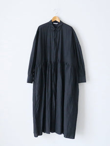 TOUJOURS ランダムプリーテッドバギーシャツドレス [MM41TD03  