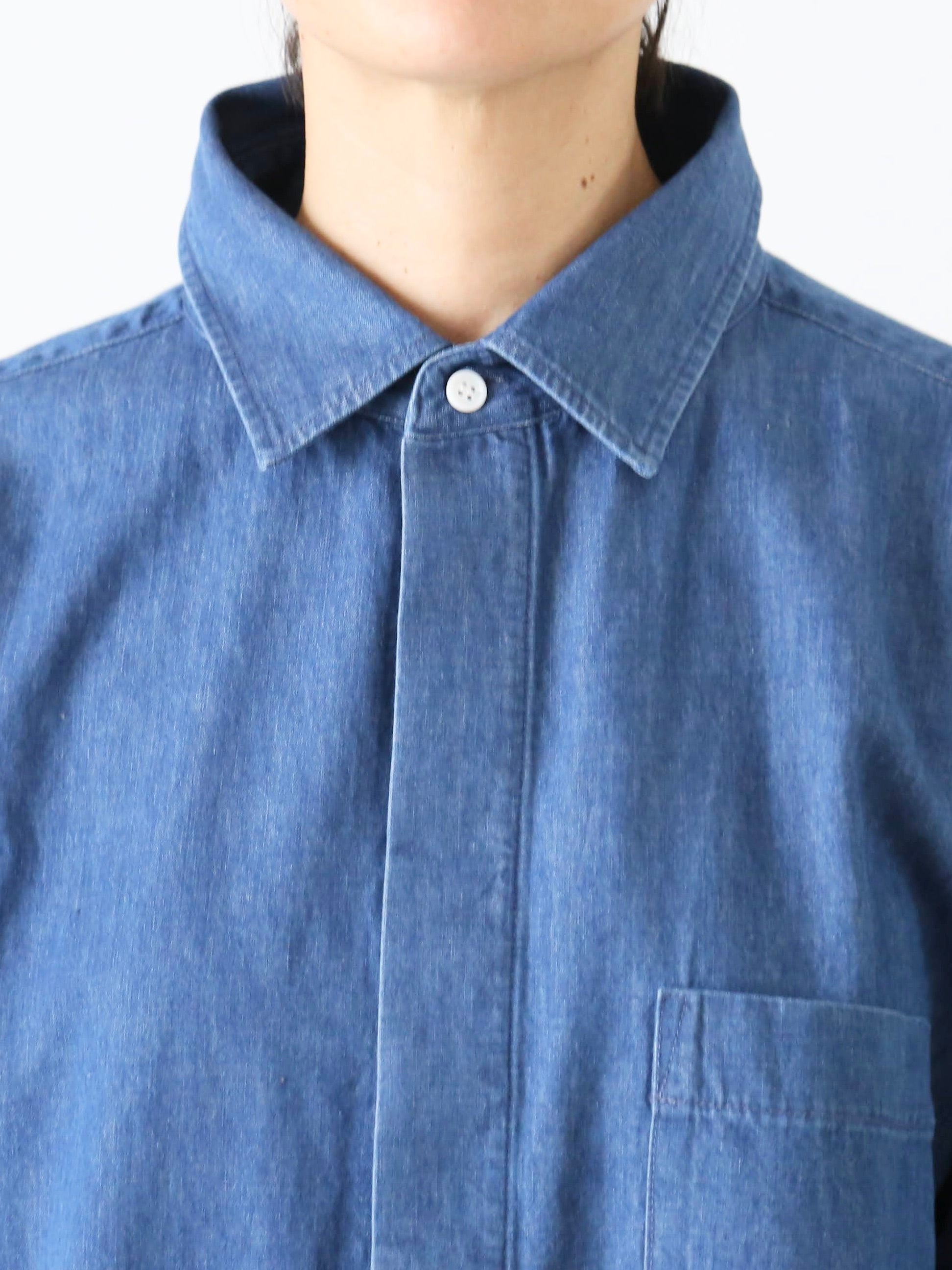 TOUJOURS バイオウォッシュバギーシャツ [HM43MS01]