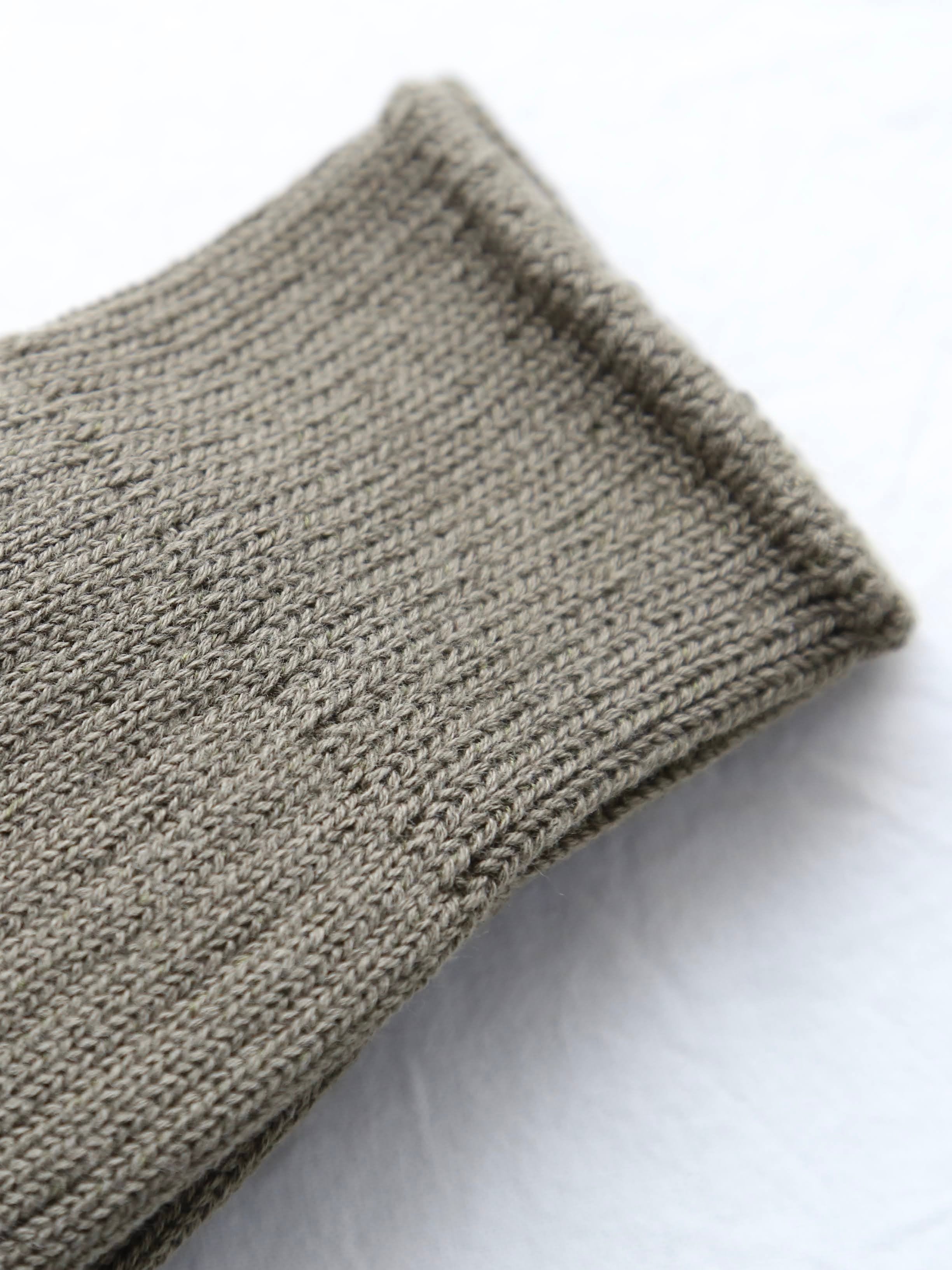 TOUJOURS ファインコットンリブソックス [UM43XA01]