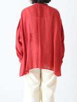 画像をギャラリービューアに読み込む, suzuki takayuki ガーゼプルオーバーブラウス [A261-04]
