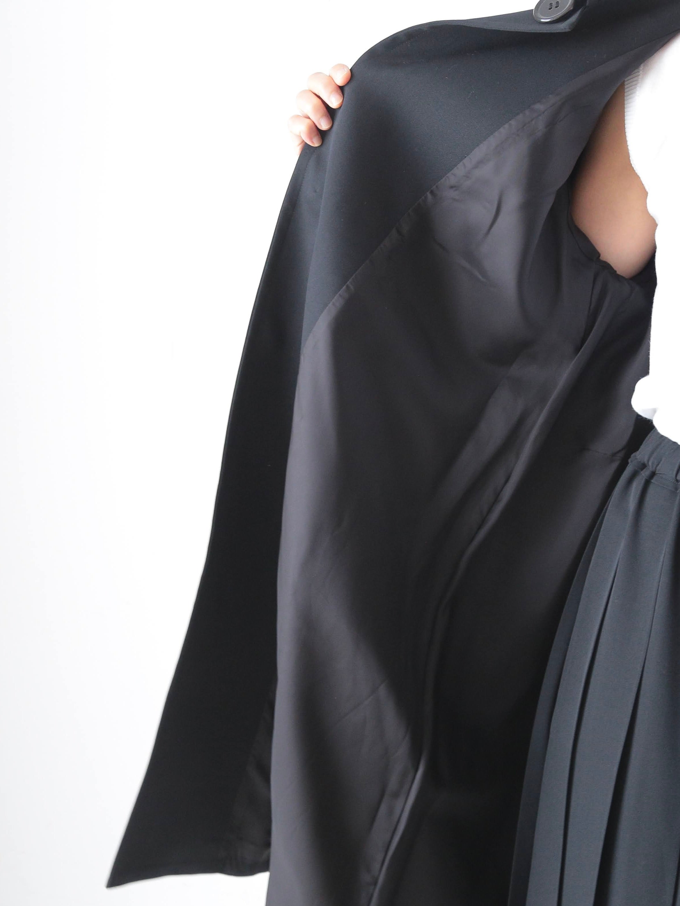 tao ウールギャバ後染めコート [TC-C101-051]