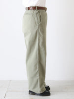 画像をギャラリービューアに読み込む, chimala ヘリンボーンUSアーミーデニムオフィサートラウザー [CS40-MP15B/S]
