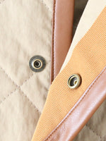 画像をギャラリービューアに読み込む, R&amp;D.M.Co- ウォータープルーフキルティングロングコート [7729]
