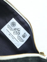 画像をギャラリービューアに読み込む, R&amp;D.M.Co- R&amp;D.M.Co-リネンデニムポーチ(L) [4702]
