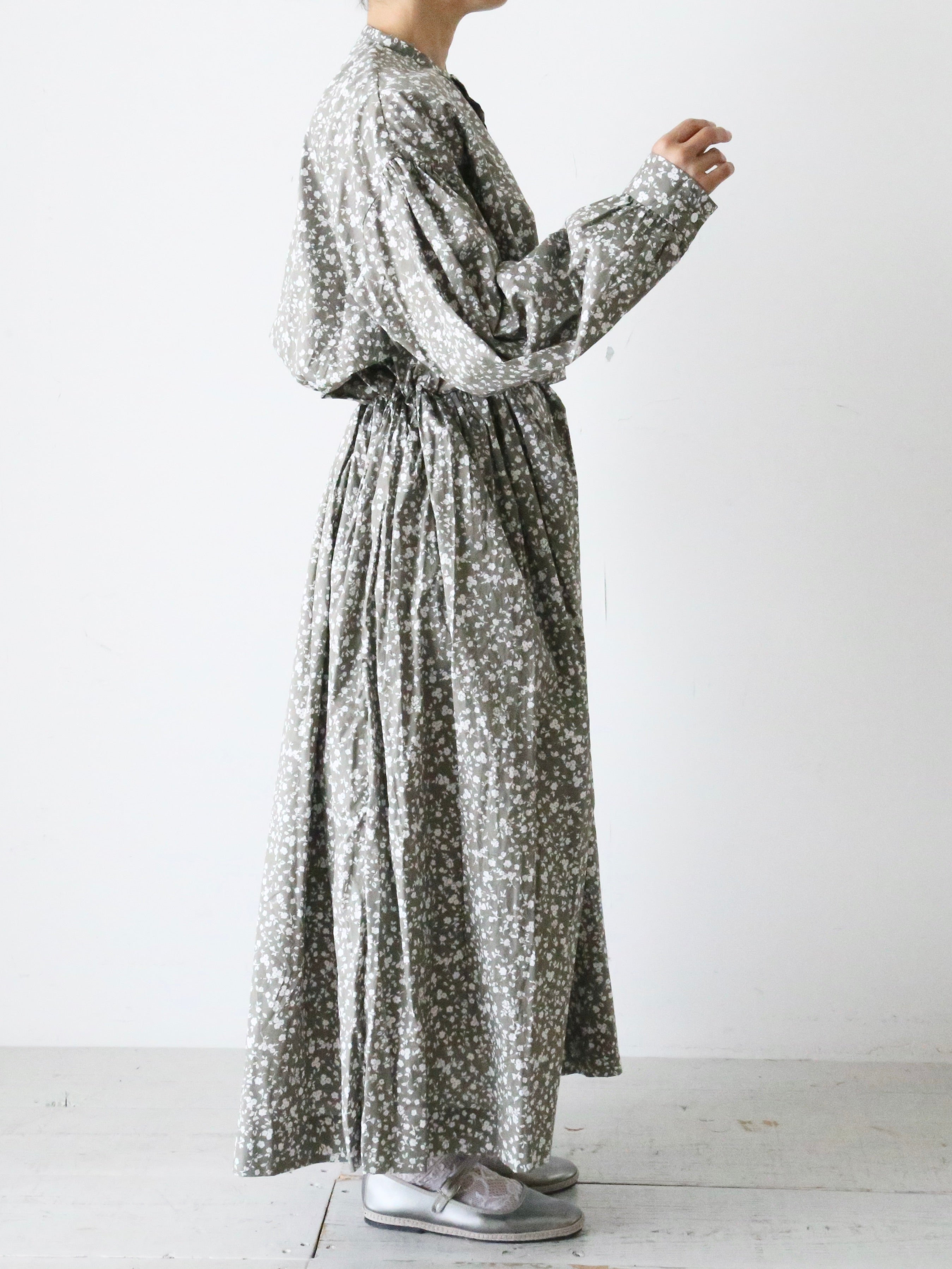 TOUJOURS  クラシックギャザードドレス [YM43FD03]