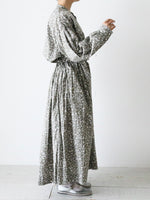 画像をギャラリービューアに読み込む, TOUJOURS  クラシックギャザードドレス [YM43FD03]
