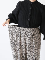 画像をギャラリービューアに読み込む, R&amp;D.M.Co- ワイルドベリーゴムパンツ [7756]
