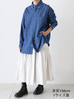 画像をギャラリービューアに読み込む, TOUJOURS バイオウォッシュバギーB.Dシャツ [HM43MS02]
