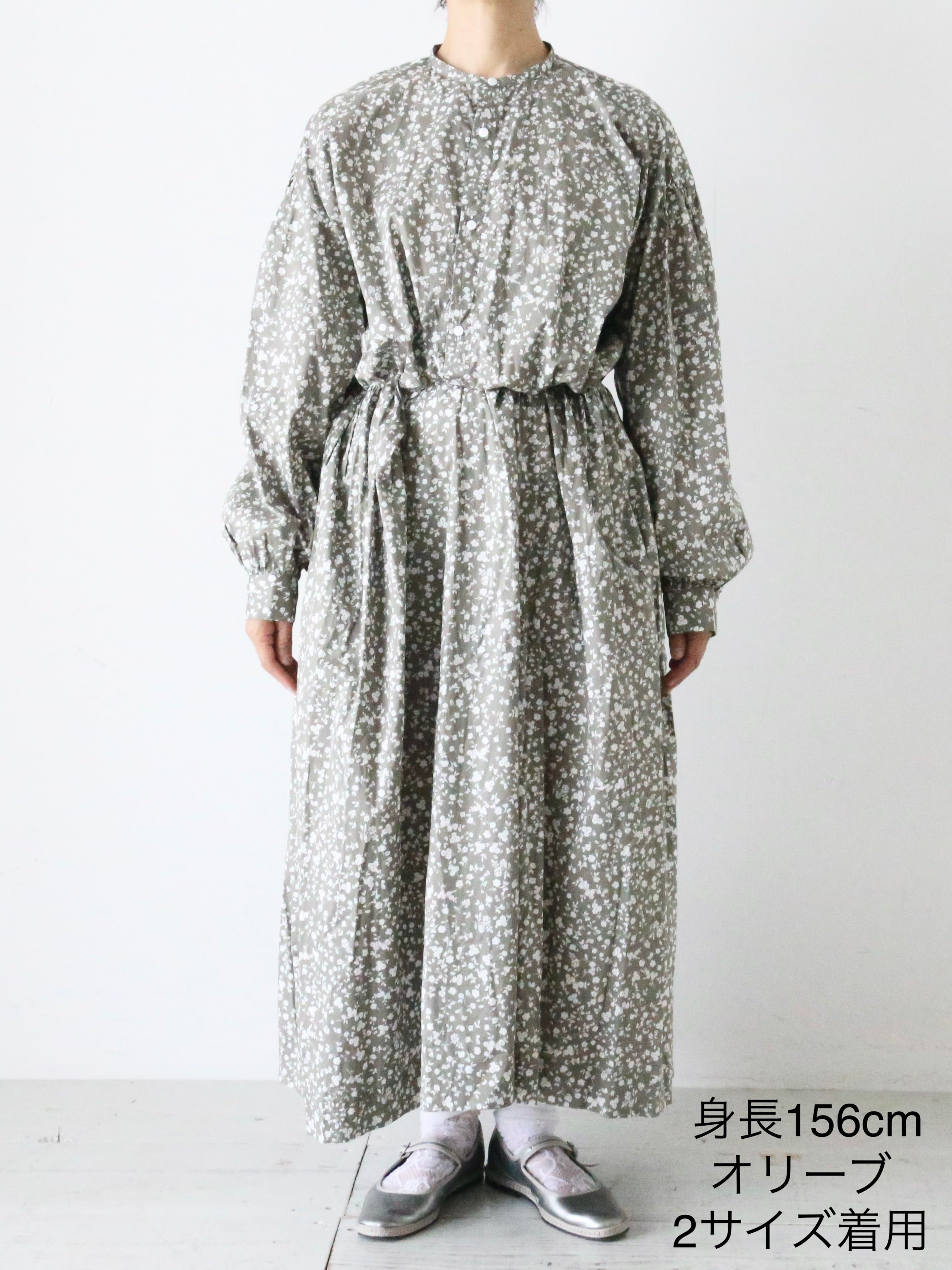 TOUJOURS  クラシックギャザードドレス [YM43FD03]