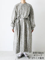 画像をギャラリービューアに読み込む, TOUJOURS  クラシックギャザードドレス [YM43FD03]
