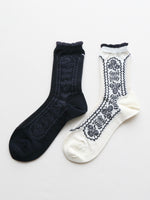 画像をギャラリービューアに読み込む, ANTIPAST シースルーフラワーソックス [AM-817]
