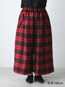 tao タータンチェック先染めパンツ [TP-P010-051] – CREER