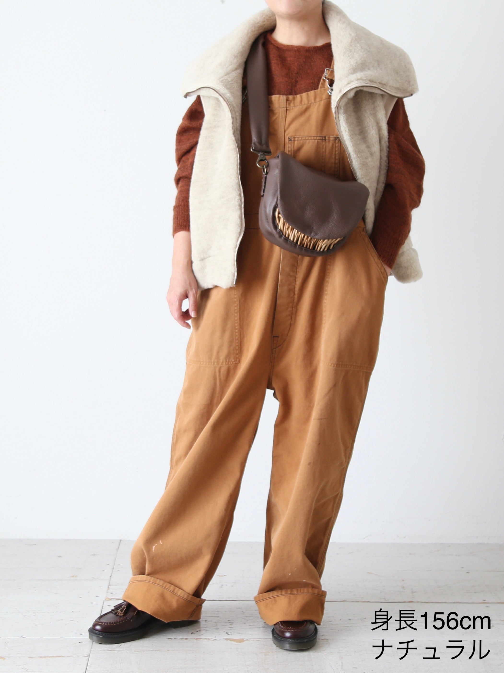 ebagos  スワンベスト ウールボア [55610]