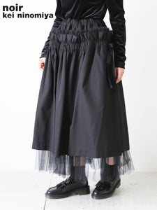 noir kei ninomiya ノワールケイニノミヤ 綿エステルギャバジン