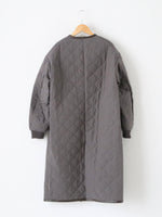 画像をギャラリービューアに読み込む, R&amp;D.M.Co- ウォータープルーフキルティングロングコート [7729]
