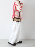 画像をギャラリービューアに読み込む, ebagos 籐付き長財布 牛ソフト  [35634]　
