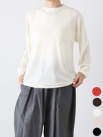 画像をギャラリービューアに読み込む, LIFiLL ウーリッシュロングスリーブティー[LF021-07]
