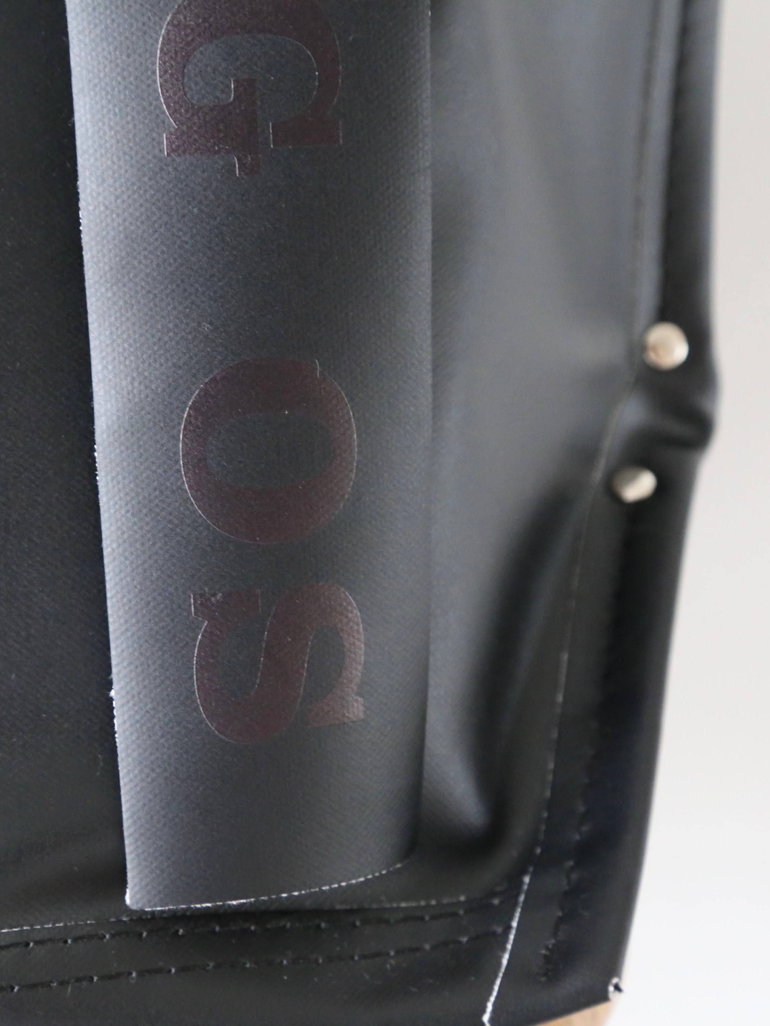 ebagos Y字トートM・6号PVCキャンバス(IVBK) [15608]