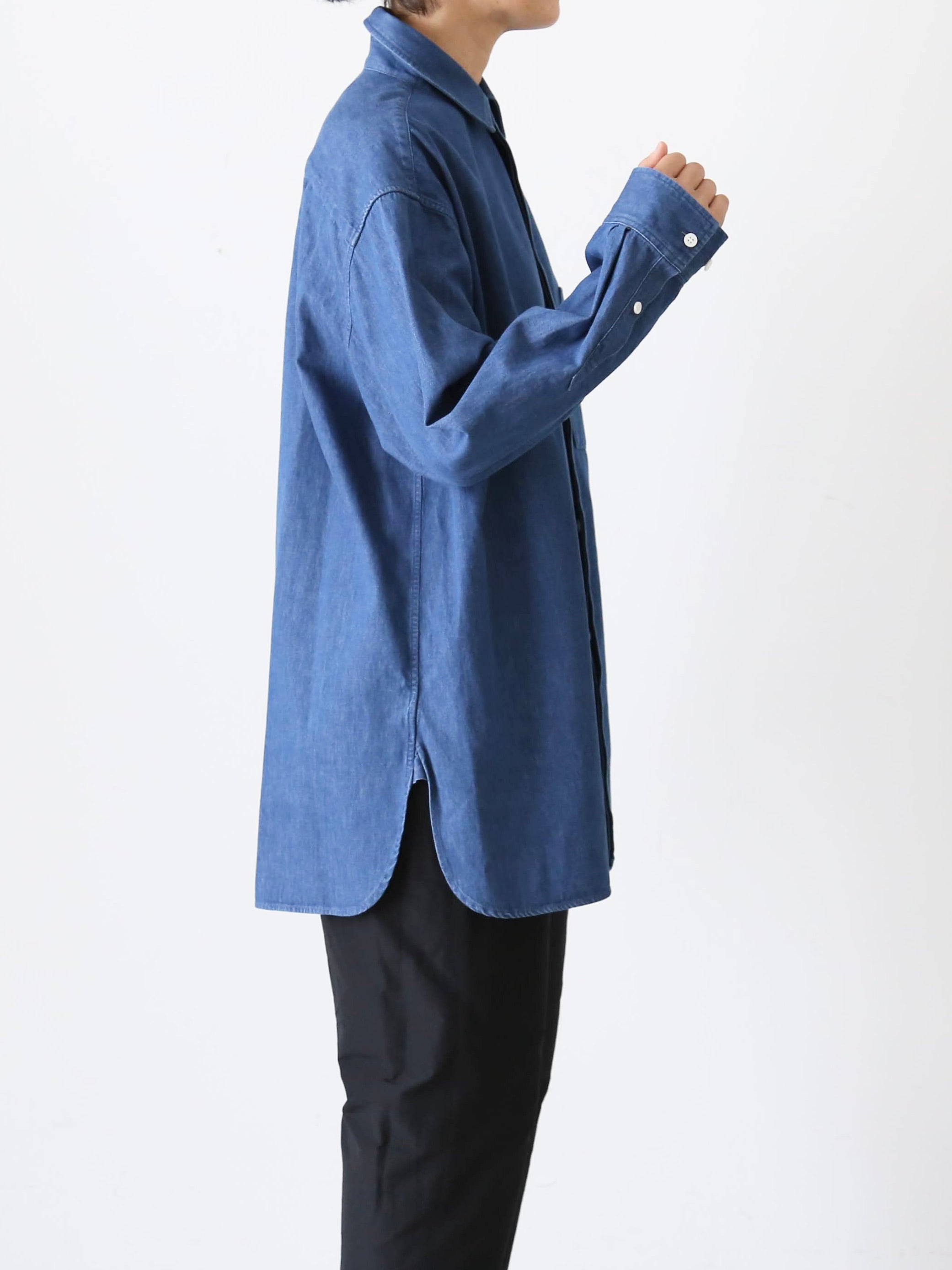 TOUJOURS バイオウォッシュバギーシャツ [HM43MS01]