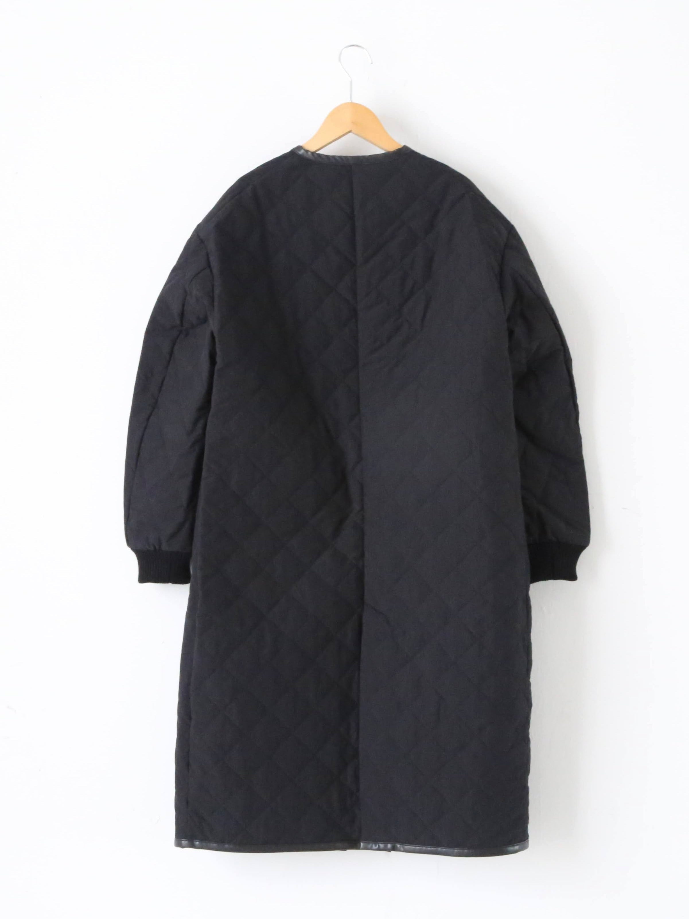 R&D.M.Co- ウォータープルーフキルティングロングコート [7729]