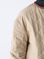 画像をギャラリービューアに読み込む, R&amp;D.M.Co- ウォータープルーフキルティングロングコート [7729]
