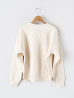 画像をギャラリービューアに読み込む, OLDMAN'S TAILOR  チェーンエンブロイダリーロゴスウェット [m1417]
