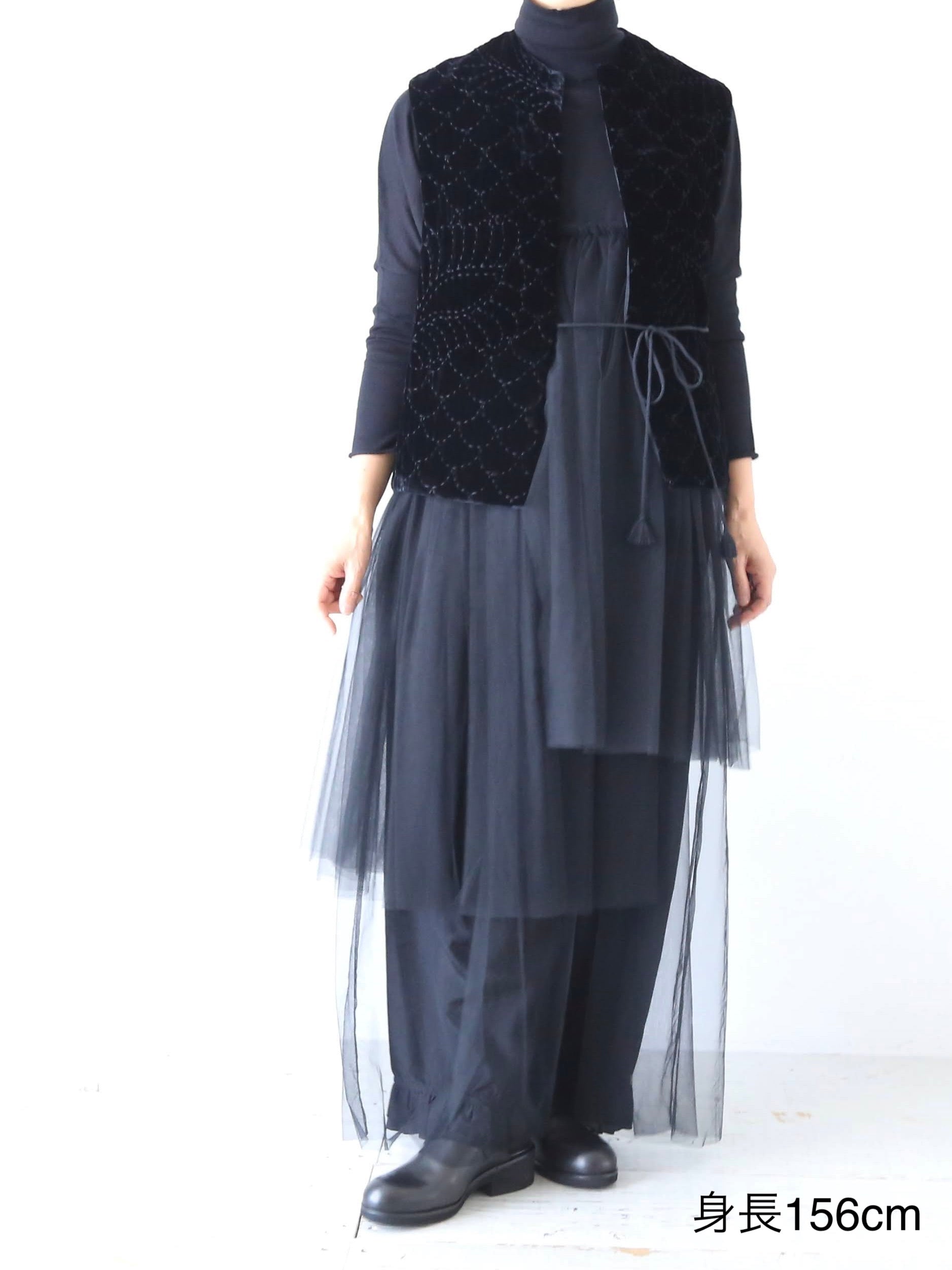 TOWAVASE パーマネントトワヴァーズベスト(ベルベット) [30-0020A]