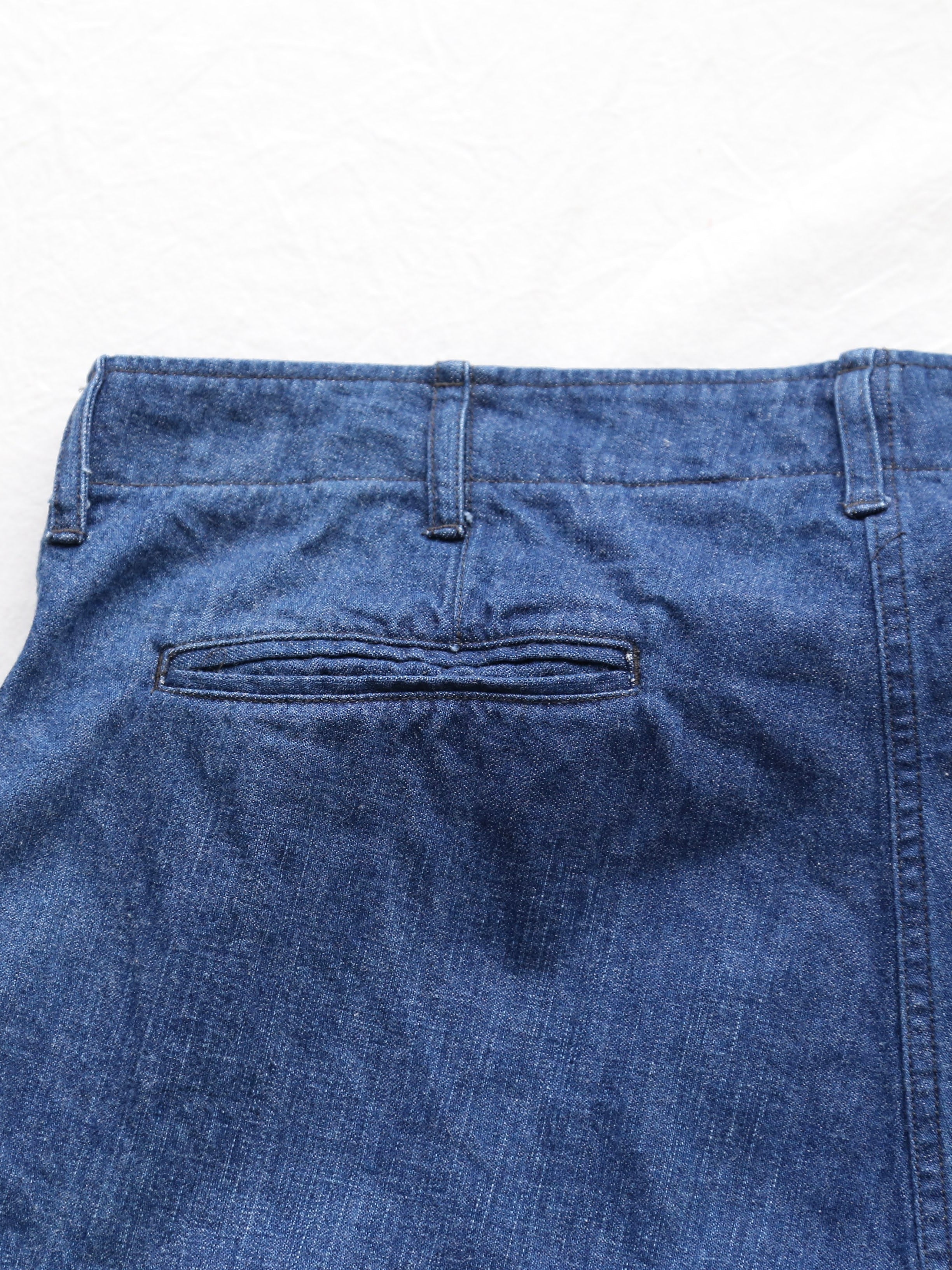 chimala USアーミーデニムオフィサートラウザー(ショート)[CS40-MP15A/S]