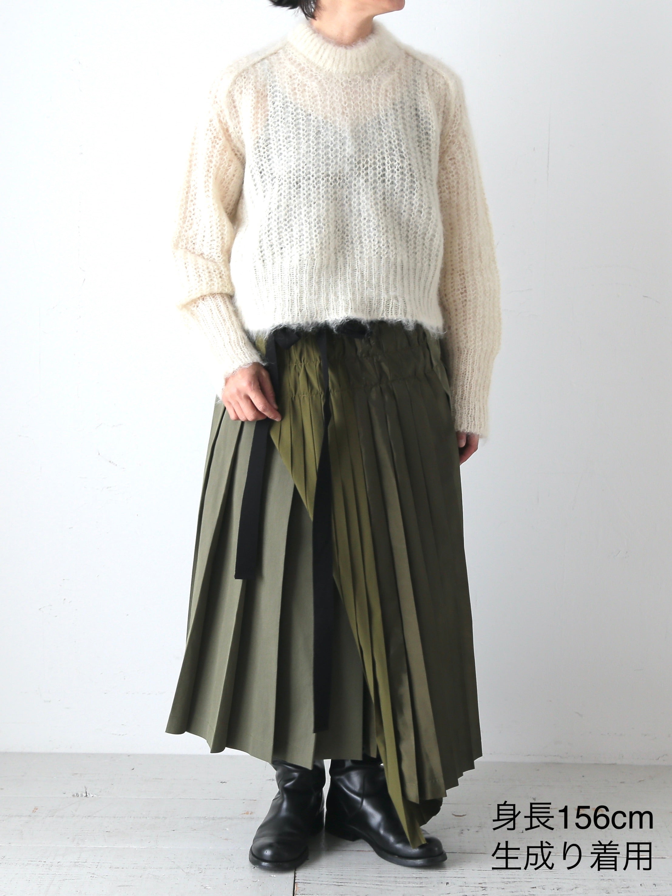 tao ウール片畔起毛加工セーター [TP-N008-051]