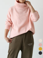 画像をギャラリービューアに読み込む, ROBE de PEAU ハイネックセーター [R132]
