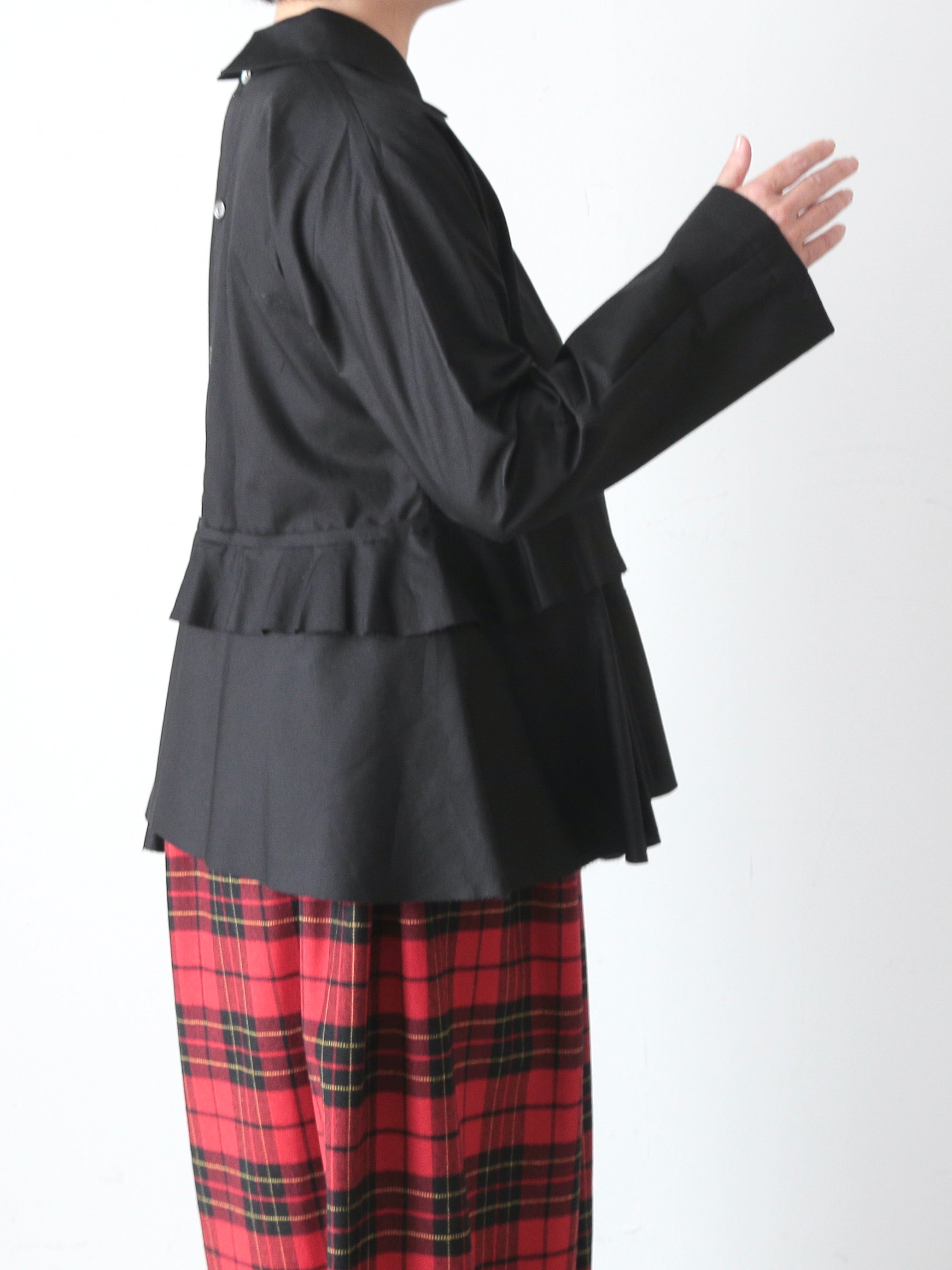 tao 綿ブロードブラウス(襟) [TP-B017-051]