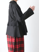 画像をギャラリービューアに読み込む, tao 綿ブロードブラウス(襟) [TP-B017-051]
