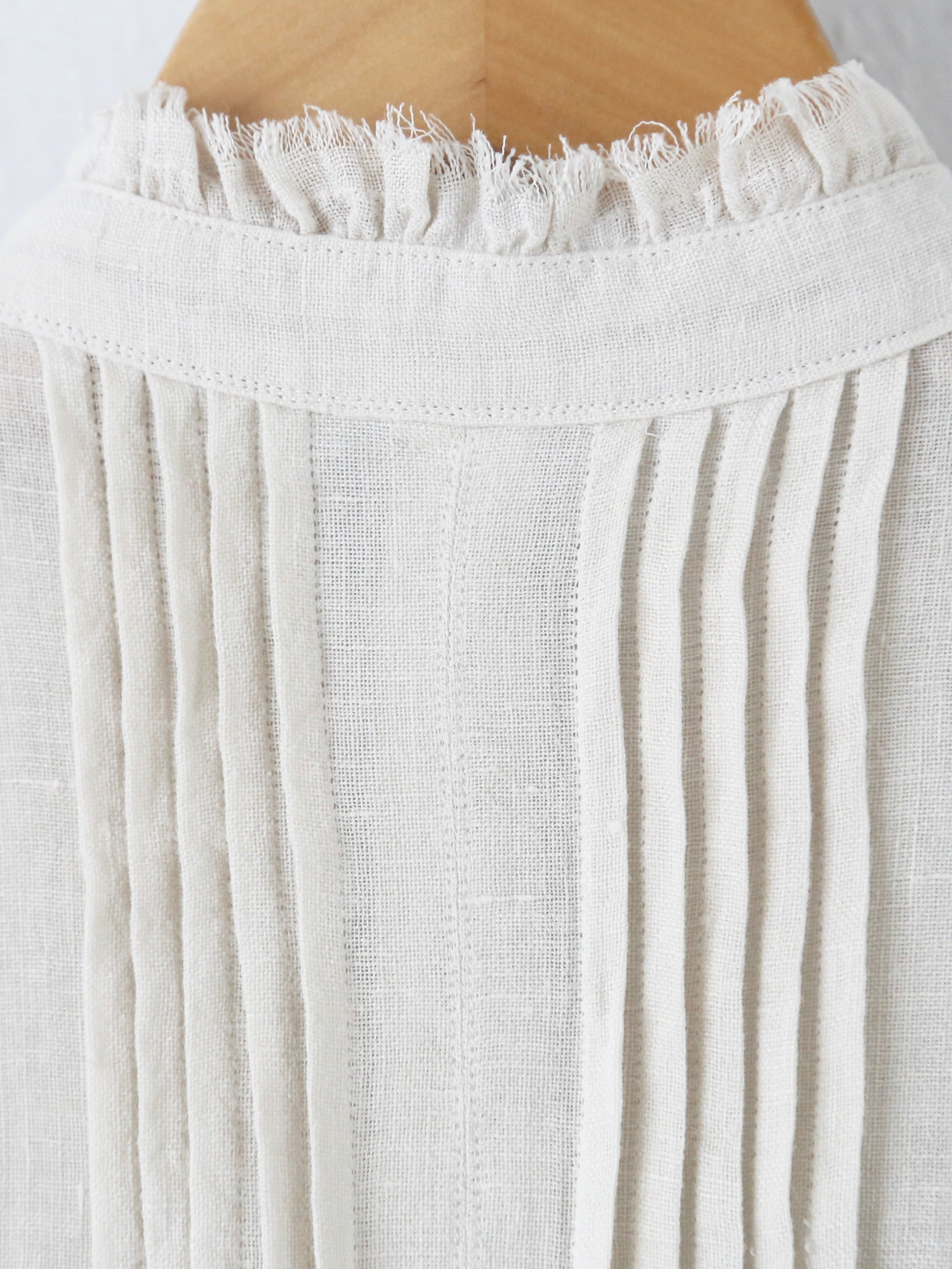 suzuki takayuki ピンタックブラウス [A261-06]