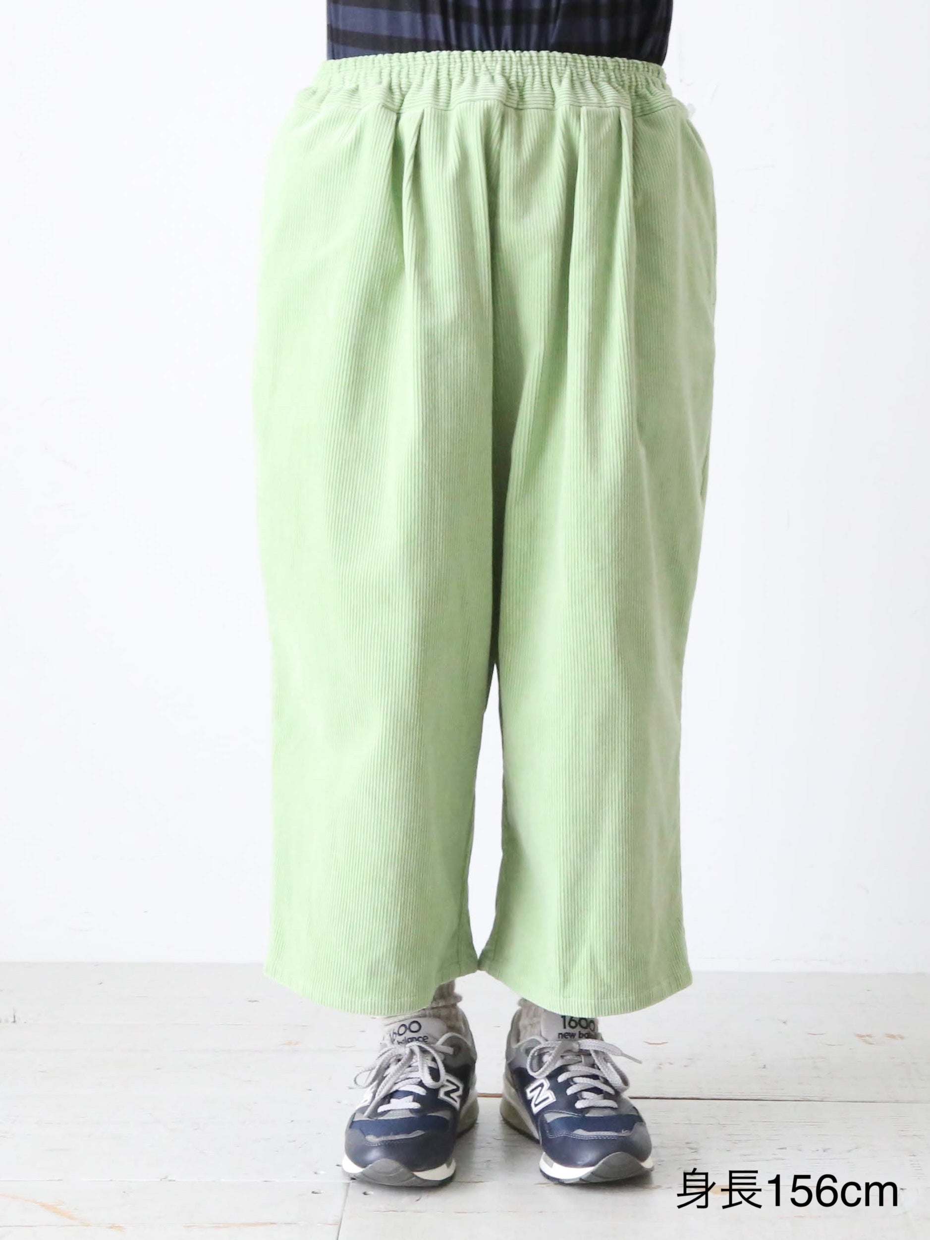 R&D.M.Co- コーデュロイゴムパンツ [7752]