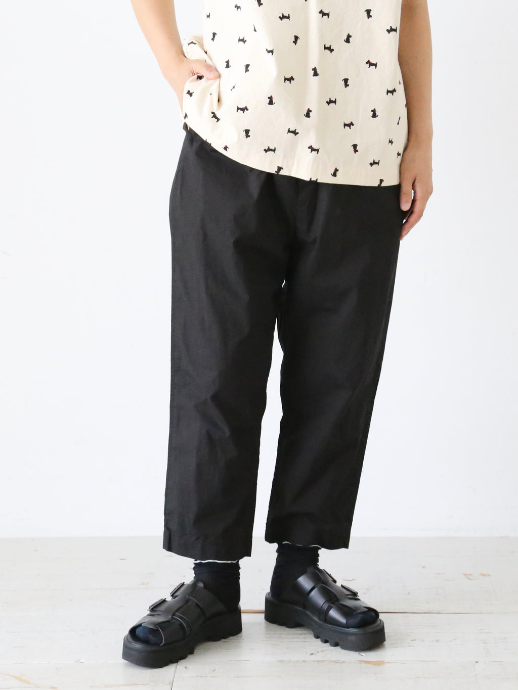 R&D.M CO 定番ゴムパンツ 7638）/ R&D.M.Co-/OLDMANS TAILOR(アールアンドディーエムコー