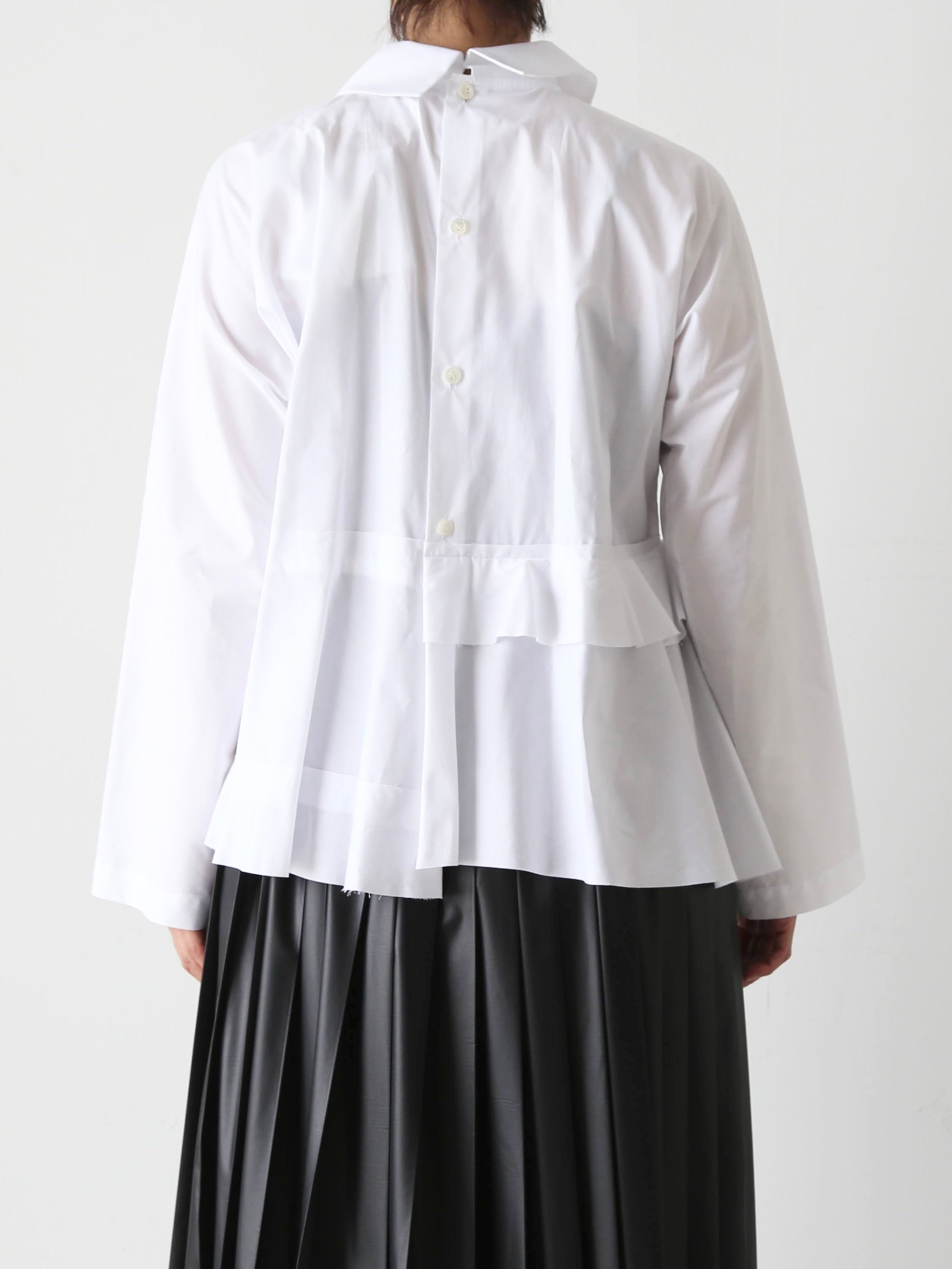 tao 綿ブロードブラウス(襟) [TP-B017-051]