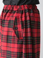 画像をギャラリービューアに読み込む, tao タータンチェック先染めパンツ [TP-P010-051]
