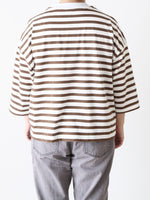 画像をギャラリービューアに読み込む, Veritecoeur 1×1.5ボーダーショートスリーブ [VCC-528]
