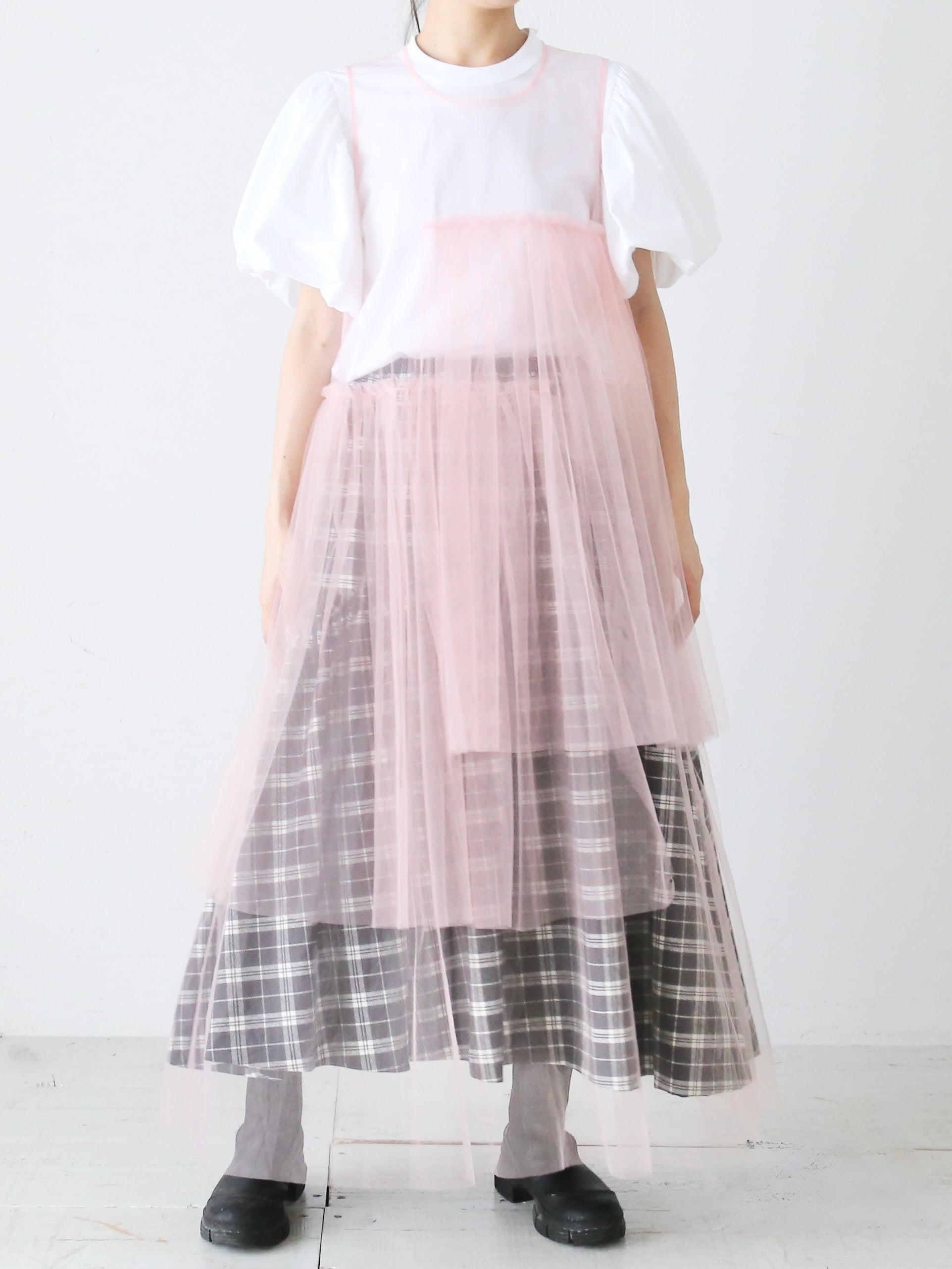 ⭐︎値下げ⭐︎noir kei ninomiya レースチュールワンピース noir kei ninomiya ナイロンチュール ワンピース 3枚重ね 2色 – CREER
