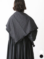 画像をギャラリービューアに読み込む, Veritecoeur ドットフリルストール(L) [VC-2750-L]
