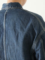 画像をギャラリービューアに読み込む, chimala デニムチョアジャケット [CS40-JT11A]
