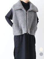 画像をギャラリービューアに読み込む, ebagos  スワンベスト ウールボア [55610]
