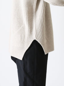 TOUJOURS (トゥジュー) リブステッチクルーネックビッグプルオーバー TOUJOURS リブステッチクルーネックビッグプルオーバー [VM43XK03] – CREER