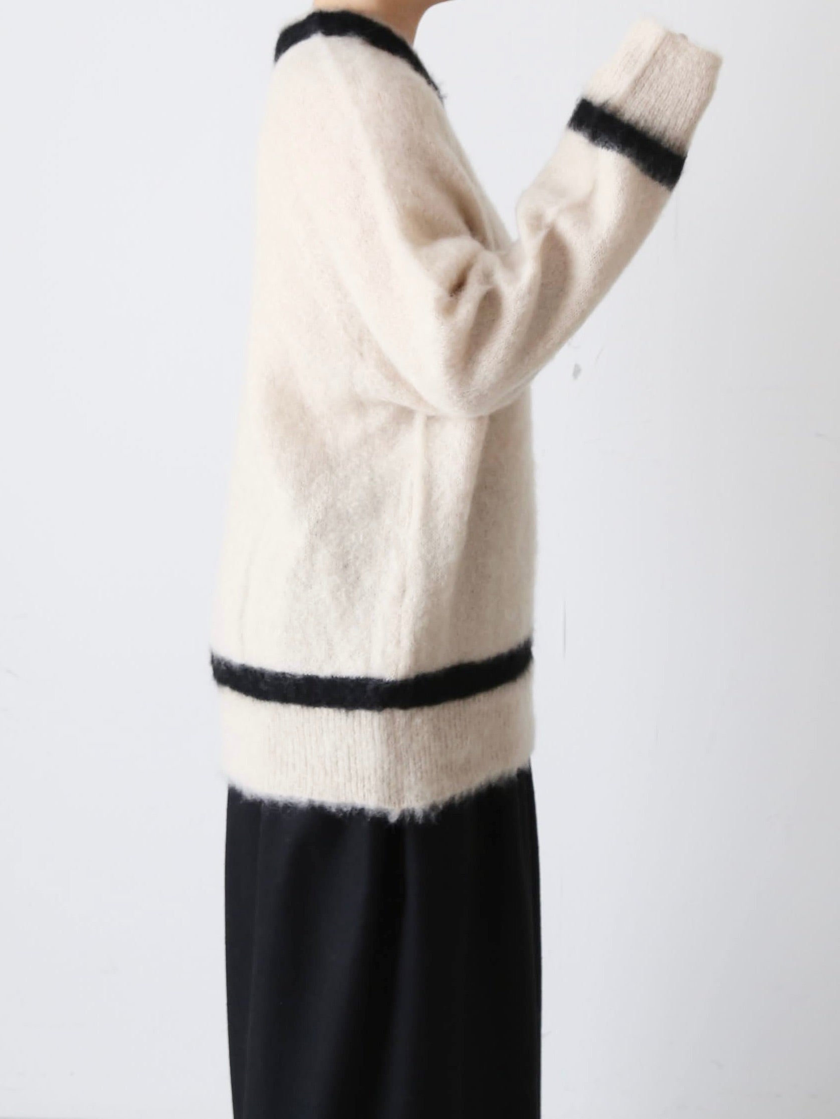 R&D.M.Co- モヘアクリケットセーター [7827]