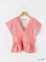 画像をギャラリービューアに読み込む, BUNON ギンガムリボンジレ [BN2630]
