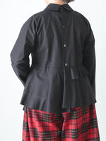 画像をギャラリービューアに読み込む, tao 綿ブロードブラウス(襟) [TP-B017-051]
