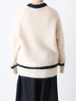 画像をギャラリービューアに読み込む, R&amp;D.M.Co- モヘアクリケットセーター [7827]
