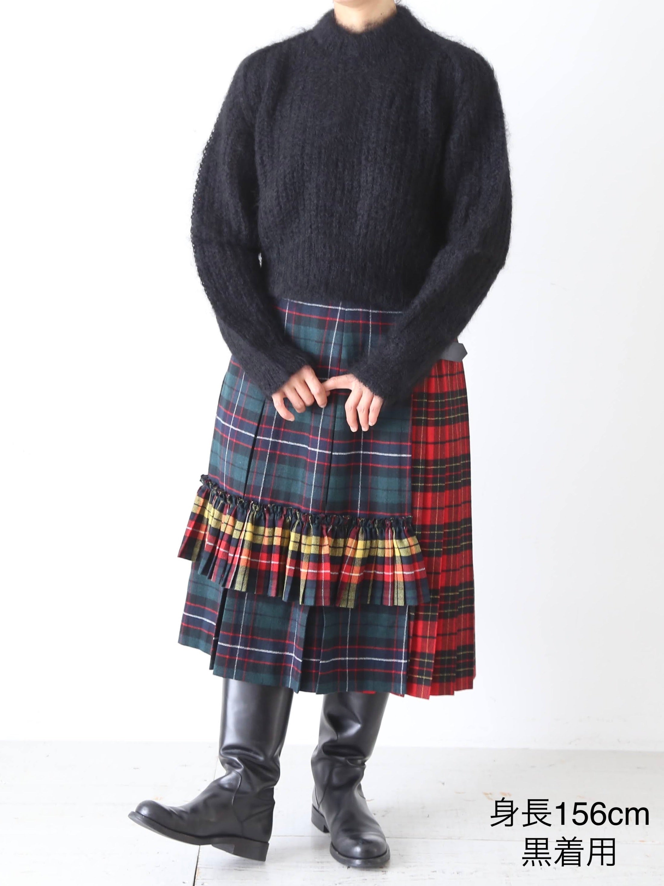 tao ウール片畔起毛加工セーター [TP-N008-051]