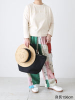 画像をギャラリービューアに読み込む, R&amp;D.M.Co- パイルエンブロイダリードロップショルダー [7981]
